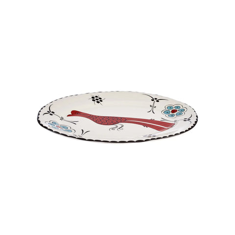 Karaca Paye Seljuk Collection Porcelain Serving Platter, 25cm, Multi