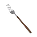 Karaca Salzburg Stainless Steel Table Fork, 21cm, Brown