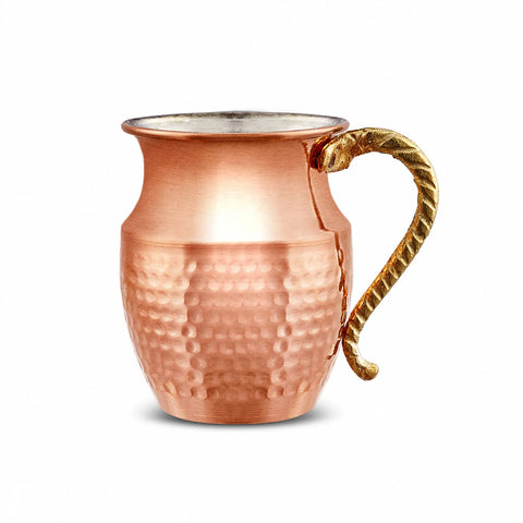 Karaca Alacahöyük Copper Buttermilk Cup, 10.5cm, Copper