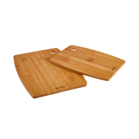 Karaca Bade 2 Piece Bamboo Chopping Board, Wood