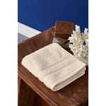 Nautica Home Crew Guest 100% Turkish Cotton Towel, 30cmx50cm, Ivory