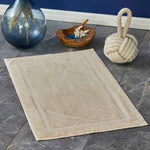 Nautica Home Crew 100% Turkish Cotton Bath Mat, 50cmx85cm, Beige