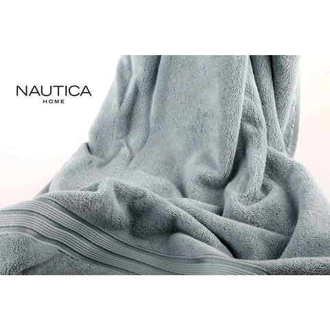 Nautica Ocean 100% Turkish Cotton Bath Towel, 90cmx160cm, Aqua