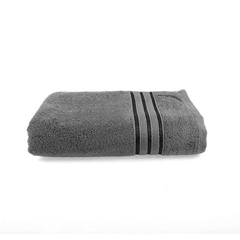 Nautica Ocean 100% Turkish Cotton Bath Towel, 90cmx160cm, Grey