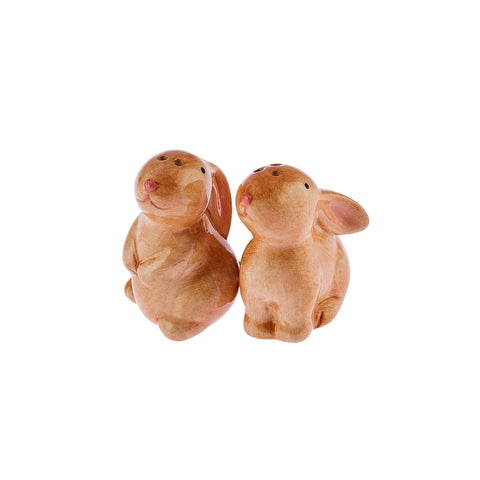 Karaca Easter Salt and Pepper Shaker, Brown