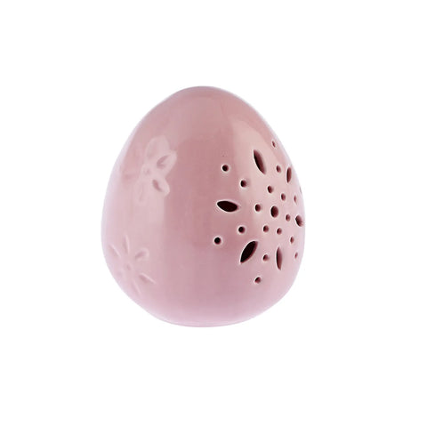 Karaca Easter Stoneware Decorative Trinket, 14cm, Pink