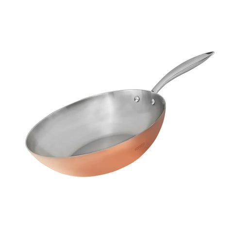 Karaca 3Ply PowerSteel 316+ Stainless Steel Copper Frying Pan, 28cm, Copper