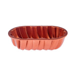 Karaca Sarmal Non-Stick Aluminium Cast Loaf Pan, 26cmx14cm, Rose Gold