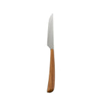 Karaca Basel Stainless Steel Table Knife, 23cm, Silver Wood