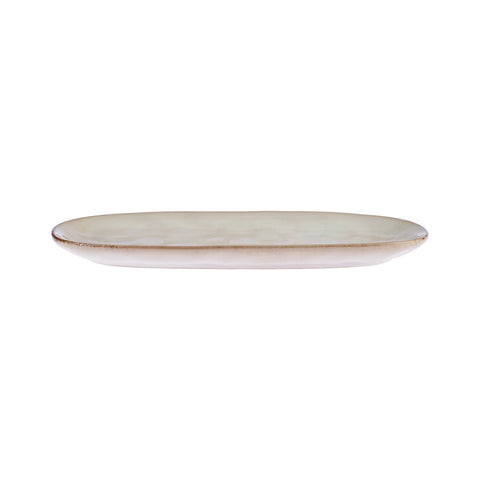 Karaca Aria Reactive Glaze Serving Platter, 31cm, Beige