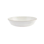 Karaca Calvin Ceramic Serving Bowl, 24cm, White Gold