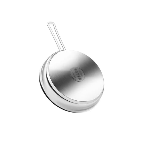 Karaca Grace Stainless Steel Induction Mini Frying Pan, 14cm, Silver