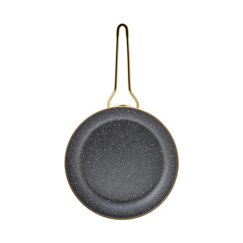 Karaca Troy Enamel Induction Frying Pan, 26cm, Black Gold