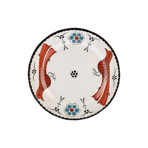 Karaca Paye Seljuk Collection Porcelain Dinner Plate, 26cm, Multi