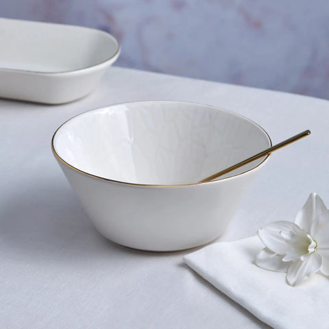 Karaca Calvin Ceramic Pasta Bowl, 19cm, Multi