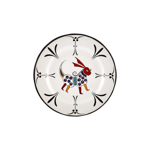 Karaca Paye Seljuk Collection Porcelain Side Plate, 16cm, Red Multi