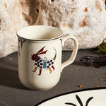 Karaca Paye Seljuk Collection Porcelain Mug, 340ml, Multi