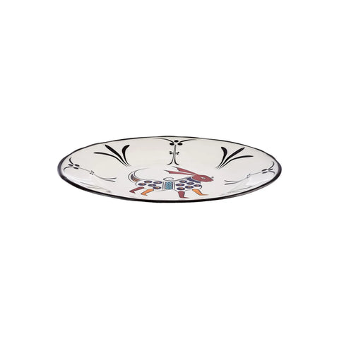 Karaca Paye Seljuk Collection Porcelain Side Plate, 16cm, Red Multi