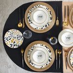 Karaca Ortiga 24-Piece Porcelain Dinner Set for 6 People, Multi