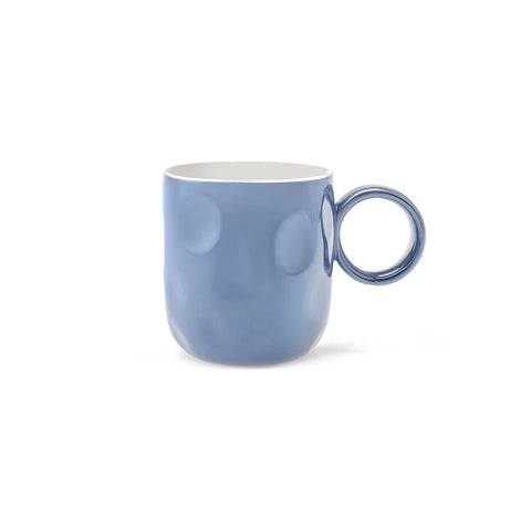 Karaca Sherry Porcelain Mug, 380ml, Blue