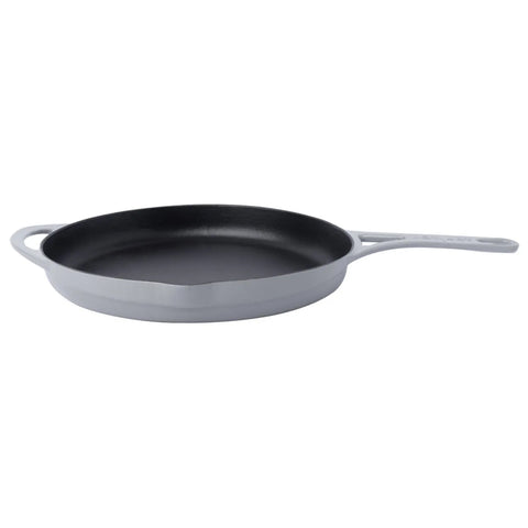 Pot Art Cast Iron Induction Frying Pan, 28cm, Grey