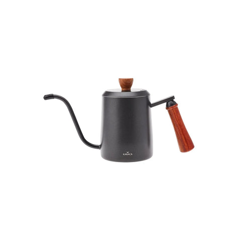 Karaca Stainless Steel Coffee Kettle, 600ml, Black Chestnut