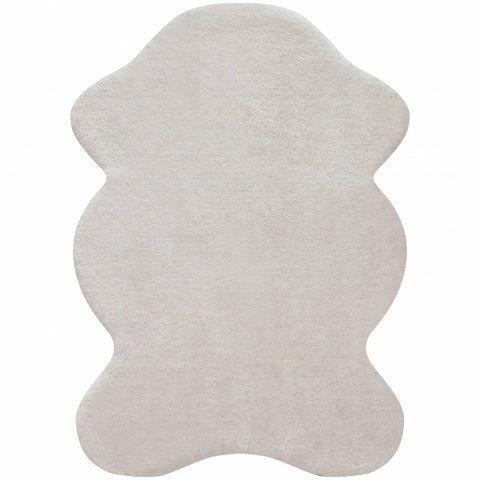 Kasmir Rugs 724 Faux Fur Rug, 70cmx100cm, Beige