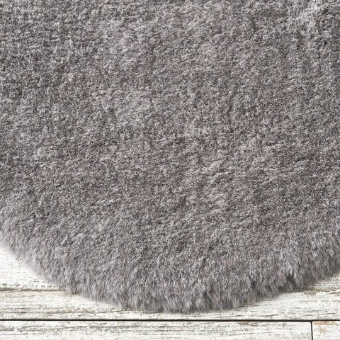 Kasmir Rugs 724 Faux Fur Rug, 70cmx100cm, Dark Grey