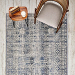 Kasmir Rugs 724 Alaca Kırkyama Rug, 120cmx180cm, Blue Multi