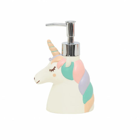 Karaca Home Funny Unicorn Soap Pump, 11cmx7cmx16cm, Multi