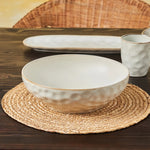 Karaca Aria Reactive Glaze Serving Bowl, 27cm, Beige