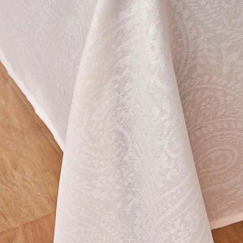 Karaca Home Chesney Tablecloth, 145cmx200cm, Ecru