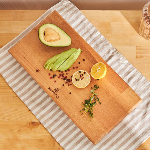 Karaca Urbanwood Wooden Serving Board, 376mmx188mm, Wood