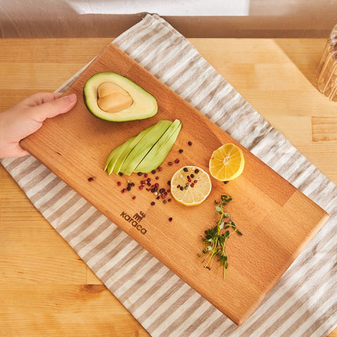 Karaca Urbanwood Wooden Serving Board, 376mmx188mm, Wood