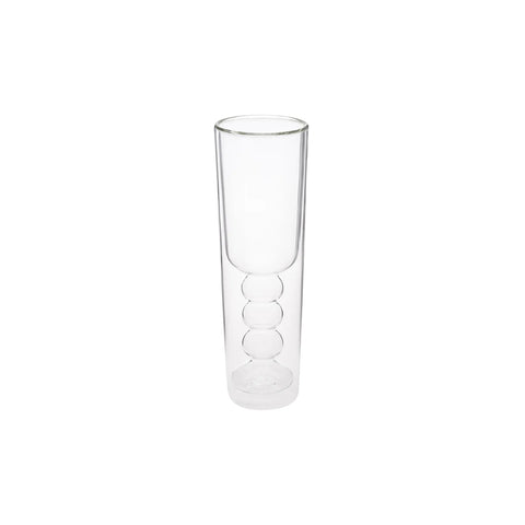 Karaca Pia Glass Double Wall Cocktail Glass, 300ml, Transparent