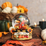 Karaca Halloween Scare Crow Ceramic Snow Globe, 100mm, Multi