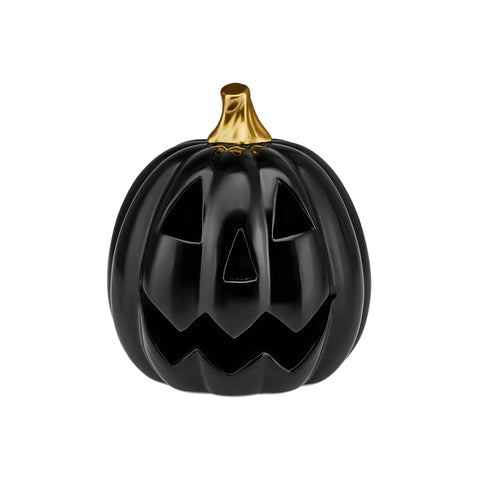 Karaca Halloween Led Light Trinket, 20cm, Black Gold