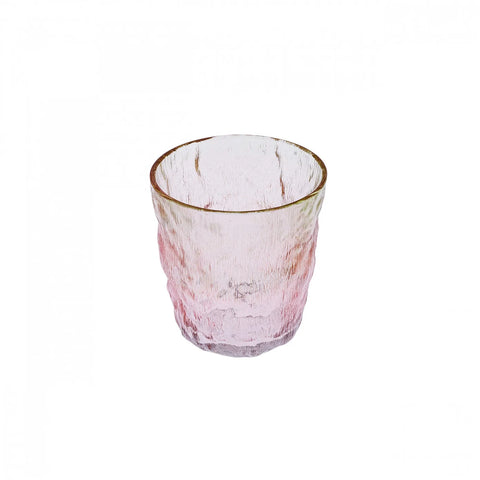 Karaca Glacier Glass Tumbler Glass, 287ml, Transparent Red Green