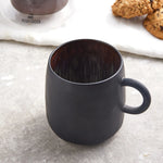 Karaca Galactic Reactive Glaze Mug, 400ml, Black Multi