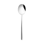 Karaca Bead Stainless Steel Dessert Spoon, 21.5cm, Silver