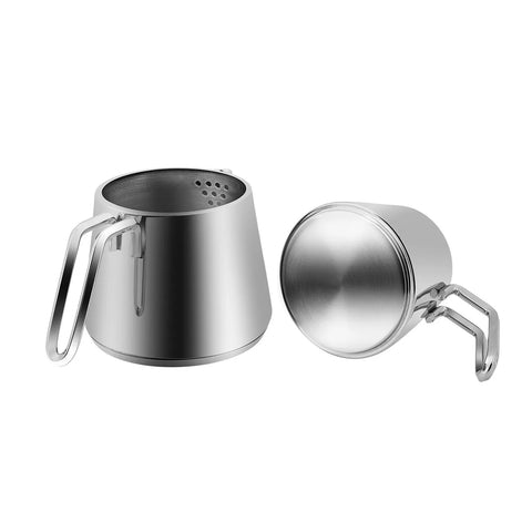 Karaca Stainless Steel Induction Teapot Set, Medium, Silver