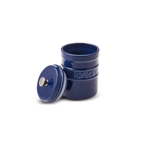 Karaca Andy Storage Jar, 400ml, Navy Blue