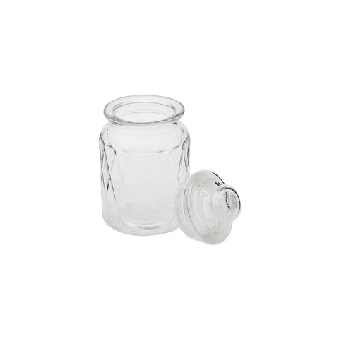 Karaca Muts 4 Piece Glass Spice Jar Set, Transparent