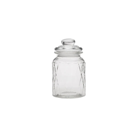 Karaca Muts 4 Piece Glass Spice Jar Set, Transparent