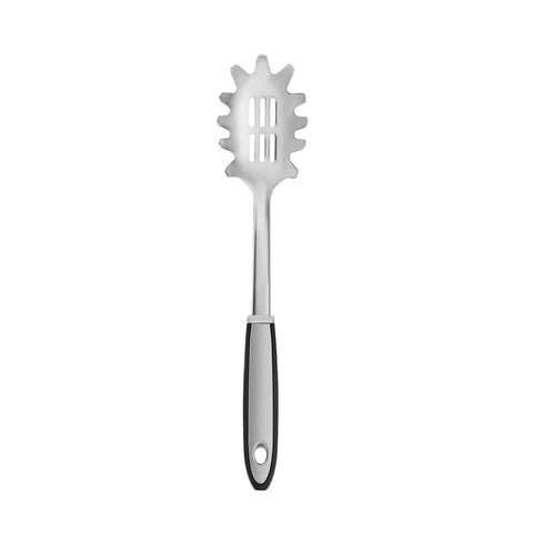 Karaca Viona Stainless Steel Pasta Spoon, 32cm, Grey