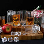 Rcr Adagio 6 Piece Glass Highball Set, 400ml, Transparent