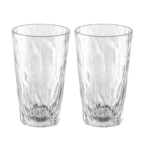 Koziol Superglass 2 Piece Highball, 300ml, Transparent