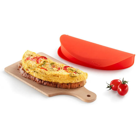 Lèkuè Omelette Cooker, 10cmx23cmx3.5cm, Red