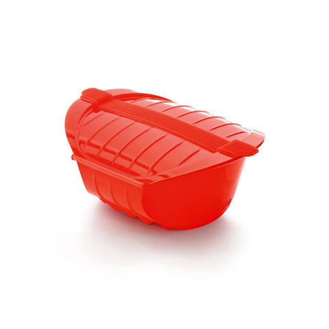 Lèkuè Deep Steam Case, 21.2cmx15.5cmx8.5cm, Red