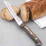 Karaca Refika Bread Knife, 23mmx190mmx2mm, Brown